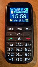 Cellulare per anziani ISHEEP, tasti grandi 4-band