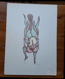 Xilografia Originale Mino Maccari