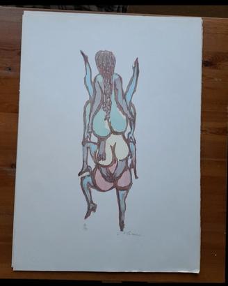 Xilografia Originale Mino Maccari