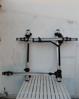 Porta bici Thule a due posti + attacchi bmw