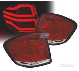 FANALI A LED PER MERCEDES M-KLASA W164 09-11 ROSSO