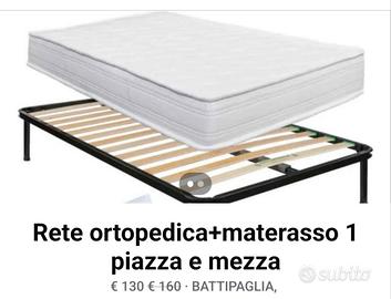 Rete ortopedica+ materasso