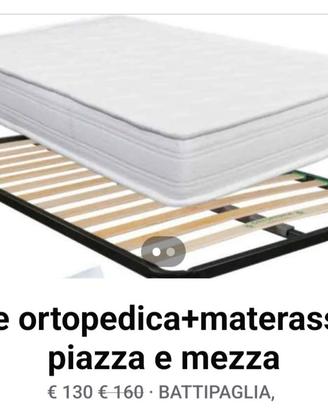 Rete ortopedica+ materasso