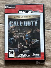 GIOCO PC CALL OF DUTY GAME OF THE YEAR