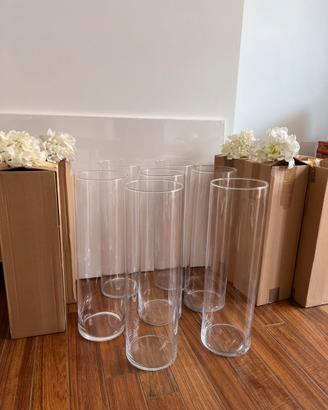 Vasi cilindrici alti 50 cm matrimonio