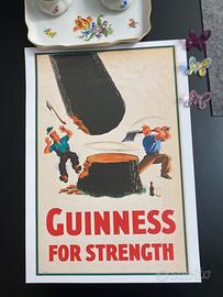 Poster stampa birra Guinness collezione bar quadro