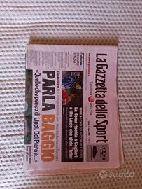 gazzetta dello sport baggio