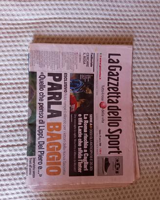 gazzetta dello sport baggio