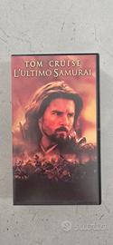 Vhs L'ultimo samurai con Tom Cruise.