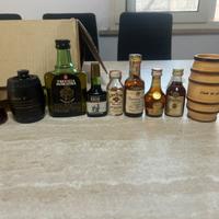 bottiglie mignon da collezione