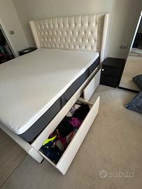 letto maison du monde 210x190 con materasso Emma