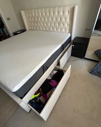 letto maison du monde 210x190 con materasso Emma