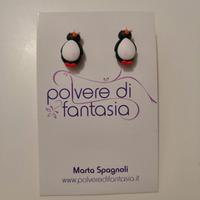 Orecchini obesini pinguini