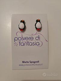 Orecchini obesini pinguini