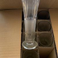 Portafiori centrotavolo in vetro