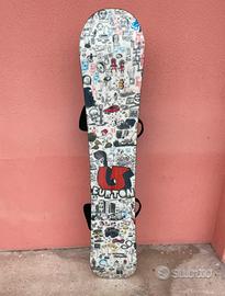 Snowboard burton, attacchi nuovi, 156cm