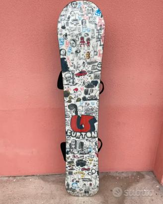 Snowboard burton, attacchi nuovi, 156cm