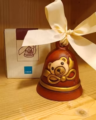 thun Campanella teddy con fiocco oro
