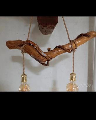 Lampadario fatto a mano 