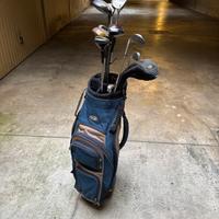 Set mazze golf con sacca