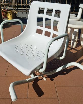 Sedia girevole per vasca da bagno