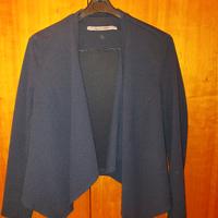 giacchettina coprispalle donna primaverile blu