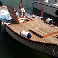 Meraviglioso gozzo a vela latina