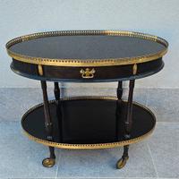 Tavolino bar ovale anni 50