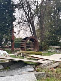 Colonne capitelli mattoni tavelle forati basamenti