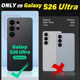 TUCCH Custodia per Galaxy S26 Ultra 5G, 2-in-1