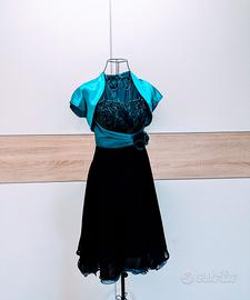  Abito da Cerimonia Juju & Christine Teal xs,S