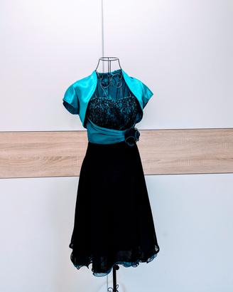  Abito da Cerimonia Juju & Christine Teal xs,S