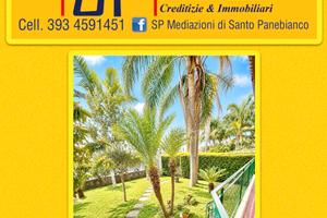 App. in villa con giardino garagee posto auto