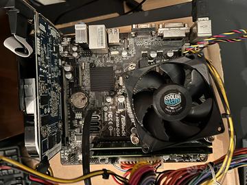 Kit scheda madre + cpu + ram + dissipatore