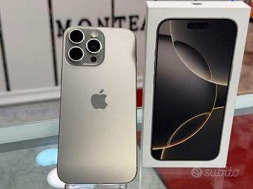IPHONE 16 PRO MAX 256GB IN GARANZIA PER 12 MESI