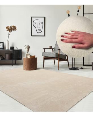 Tappeto lavabile e antiscivolo 300x400 beige