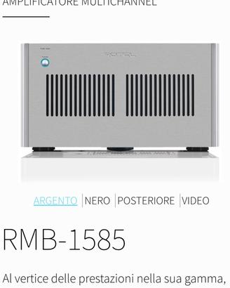 Amplificatore finale Rotel RMB 1585 NUOVO