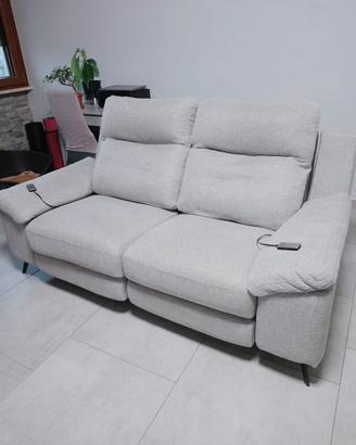Divano poltronesofa' 2 posti maxi relax elettrici