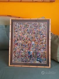 ENCAUSTO SU TELA Sud Africa 1983 M. Roselle Callty