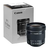 Canon obiettivo efs 10-18mm stm con paraluce