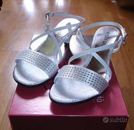 Estrada scarpe con tacco e strass - matrimoni 37