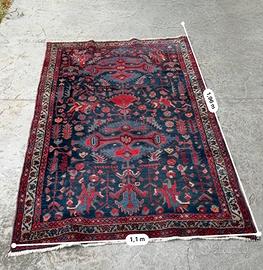 elegante tappeto stile orientale, 110 x 196 cm