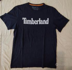 T-SHIRT cotone nera Timberland 