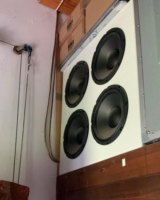 Sub woofer passivo 4x12” 200 litri