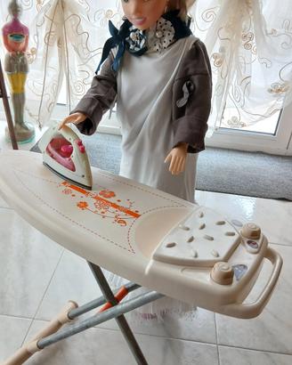 set asse da stiro con ferro e con bambola 