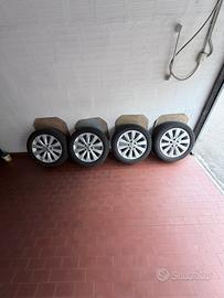 Cerchi las minas vw raggio 16 5x100 e gomme