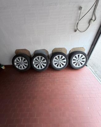 Cerchi las minas vw raggio 16 5x100 e gomme