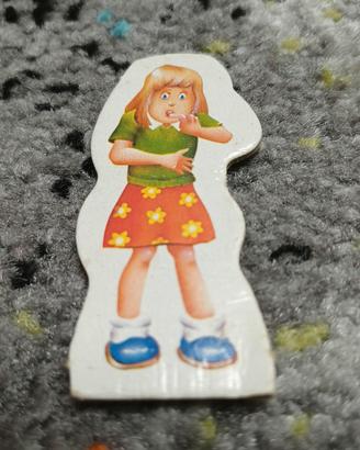 Pedina originale bambina bionda per Brivido Mb 