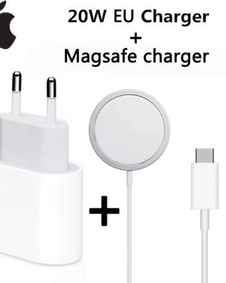 Magsafe + alimentatore 20W originali apple