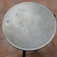 Tavolino in alluminio anni 50